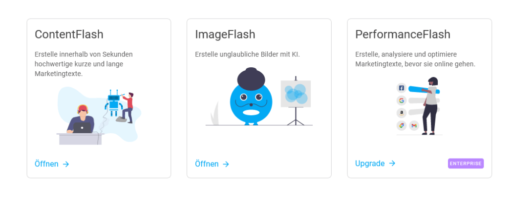 Chat Flash, Content Flash